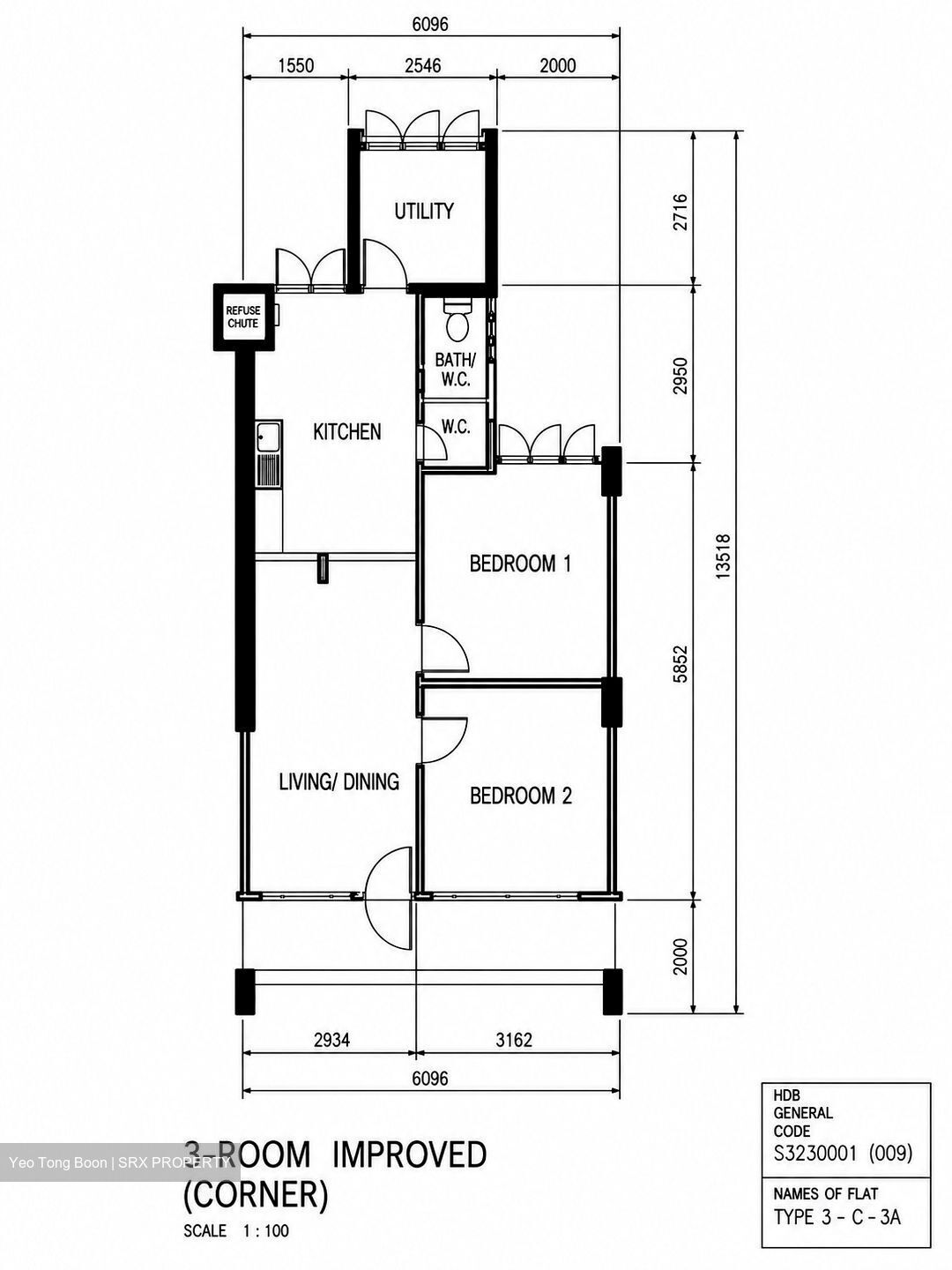 Blk 2 Holland Avenue (Queenstown), HDB 3 Rooms #622158401
